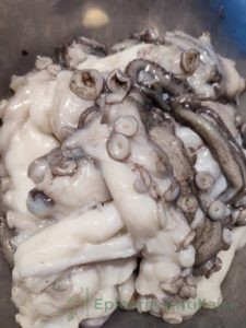 Fricassé de Chatrou Poulpe