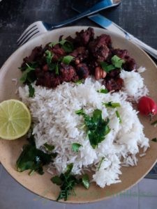 Fricassé de Chatrou (Poulpe)