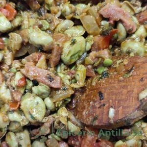 Fèves à l'antillaise