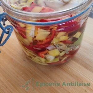 Piments confits recette créole