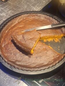 Gâteau à la patate douce maison, moelleux et doré