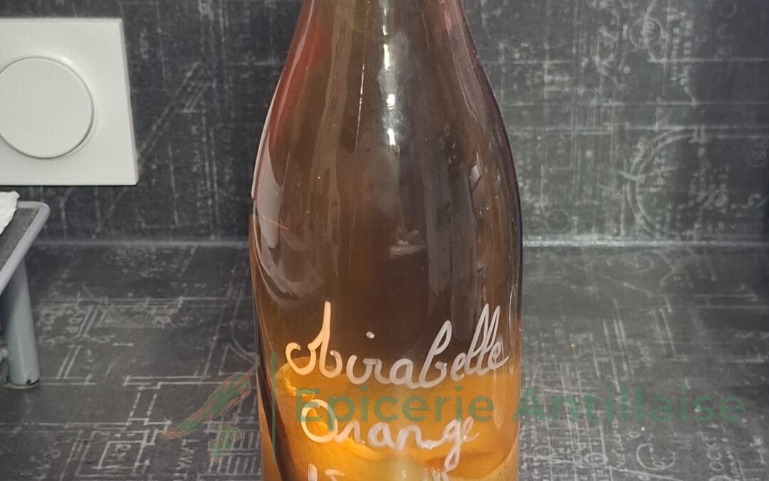 Rhum Arrangé Mirabelle, Orange et Vanille Maison