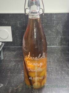 Rhum Arrangé Mirabelle, Orange et Vanille Maison