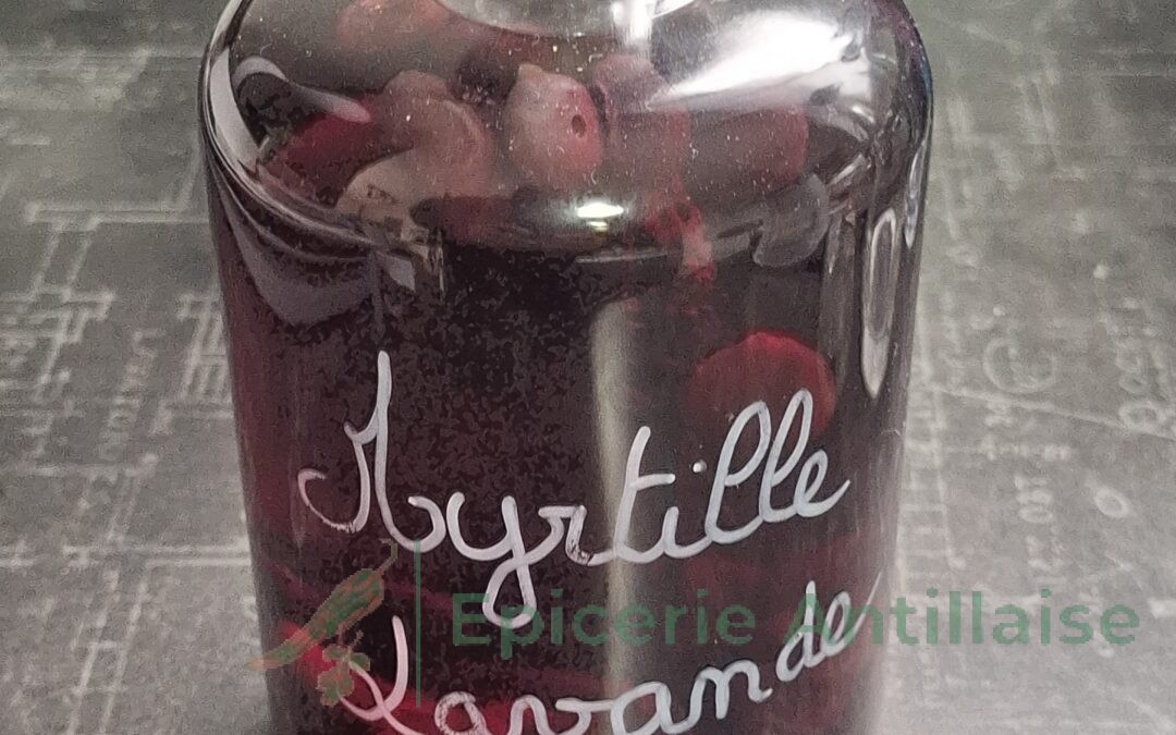 Recette Originale : Rhum Arrangé Myrtille Lavande (Inspiration Provence)