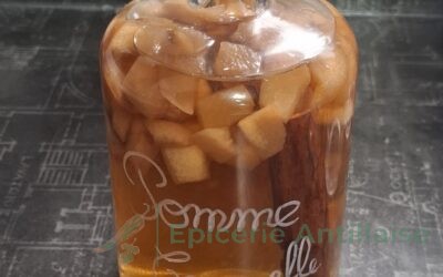 Recette Facile : Rhum Arrangé Pomme Cannelle